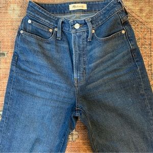 Madewell Curvy Perfect Vintage Straight Leg Jeans
